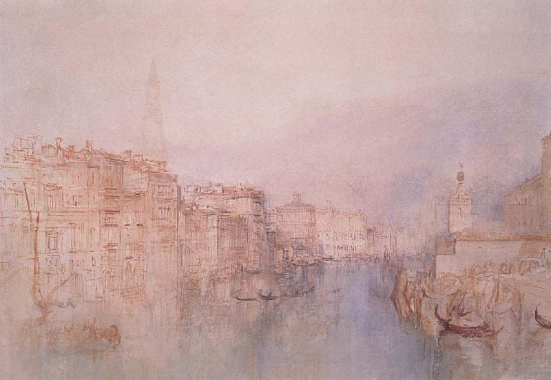 J.M.W. Turner The Grand Canal looking towards the Dogana China oil painting art